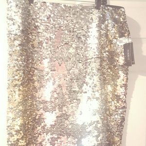 Sequin Pencil skirt